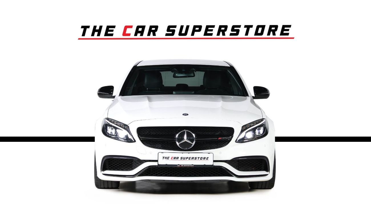 Mercedes-Benz C 63 AMG Std 4.0L Sedan 2017-MERCEDES BENZ C63 AMG-FULL SERVICE HISTORY-IMMACULATE CAR