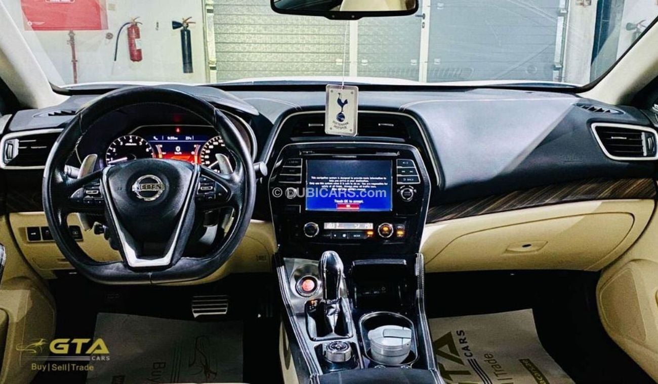 نيسان ماكسيما 2018 Nissan Maxima SR, Warranty, Full Service History, GCC