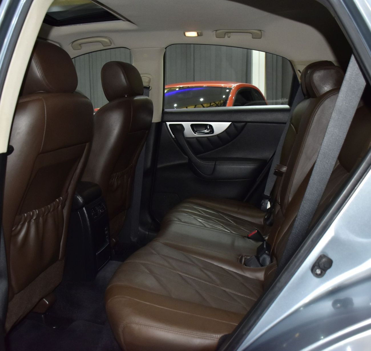 Infiniti QX70 EXCELLENT DEAL for our Infiniti QX70 ( 2020 Model ) in Silver Color GCC Specs