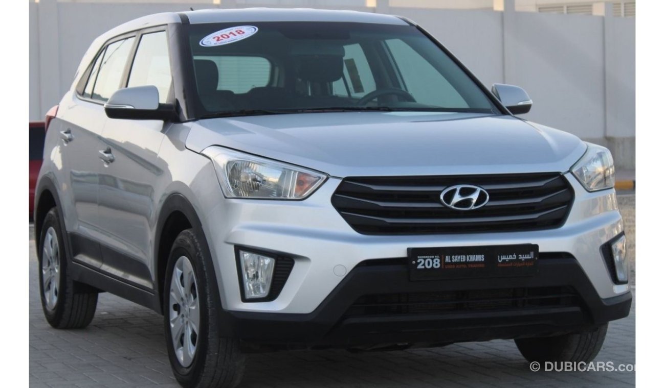 Hyundai Creta S S S Hyundai Creta 2018 GCC in excellent condition, without accidents, without paint