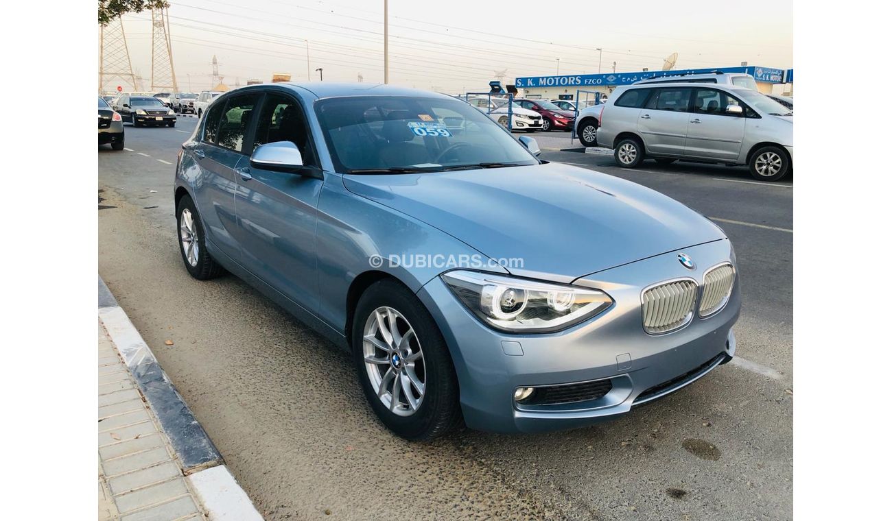 BMW 116i i Series-GCC RTA PASSED-PUSH START-ALLOY WHEELS-LEATHER SEATS-CD-PLAYER-FOG LIGHTS-