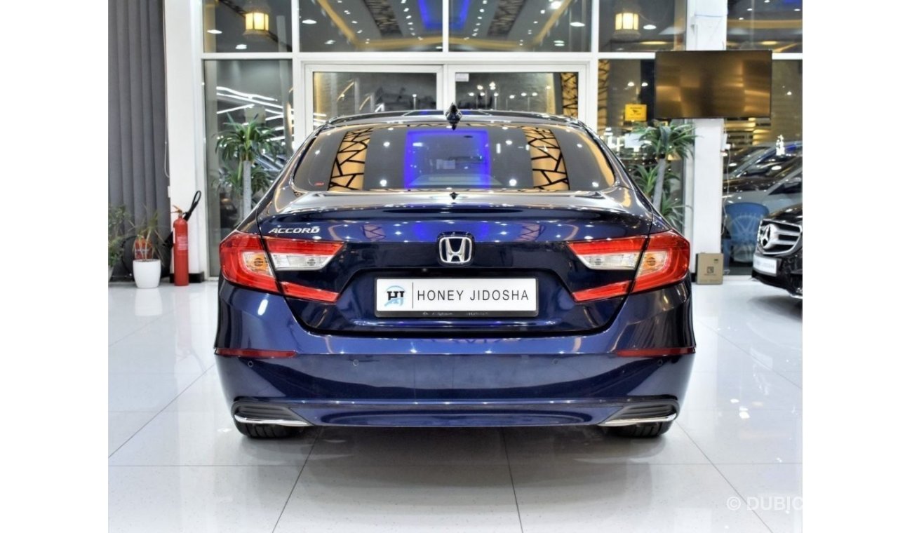 Honda Accord EXCELLENT DEAL for our Honda Accord ( 2019 Model ) in Blue Color GCC Specs