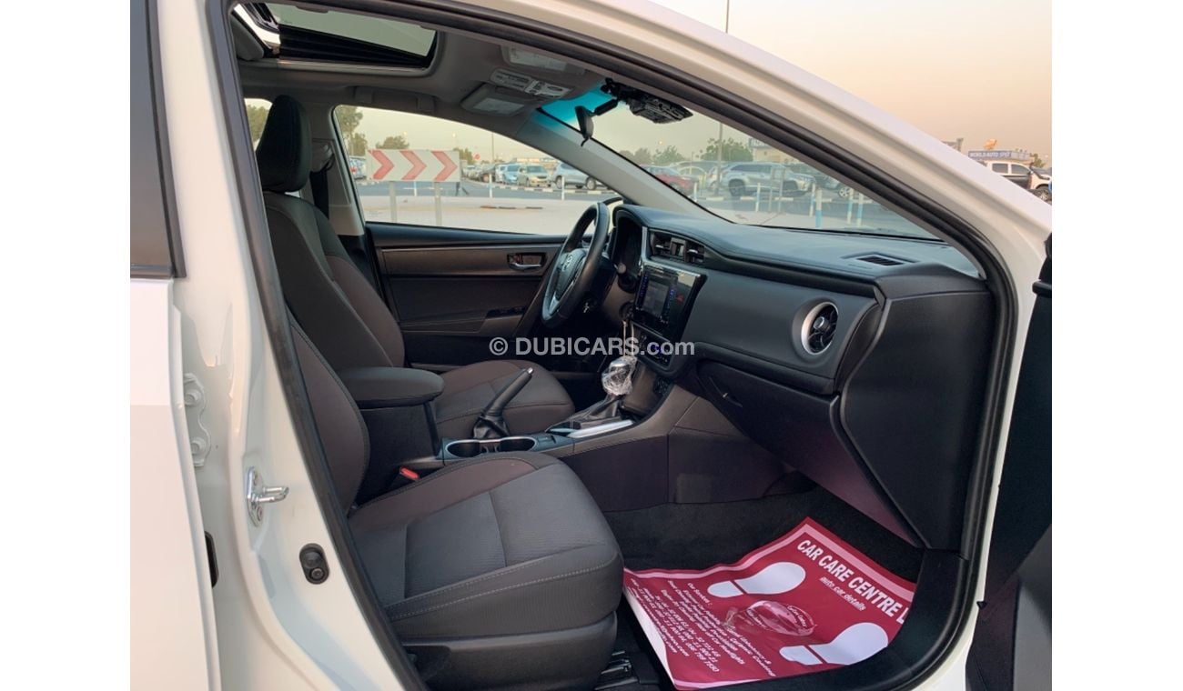 Toyota Corolla XLI FULL OPTION 1.8L V4 2018 AMERICAN SPECIFICATION