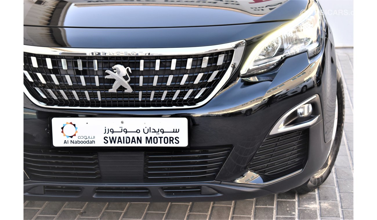 Peugeot 3008 AED 1468 PM | 1.6L ACTIVE GCC WARRANTY