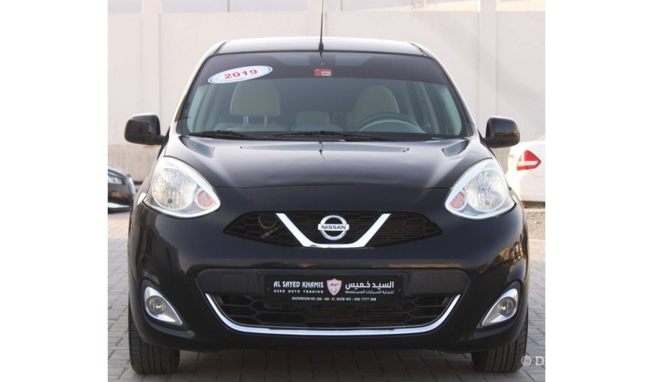 Nissan Micra SV Nissan Micra 2019 GCC, in excellent condition, without accidents