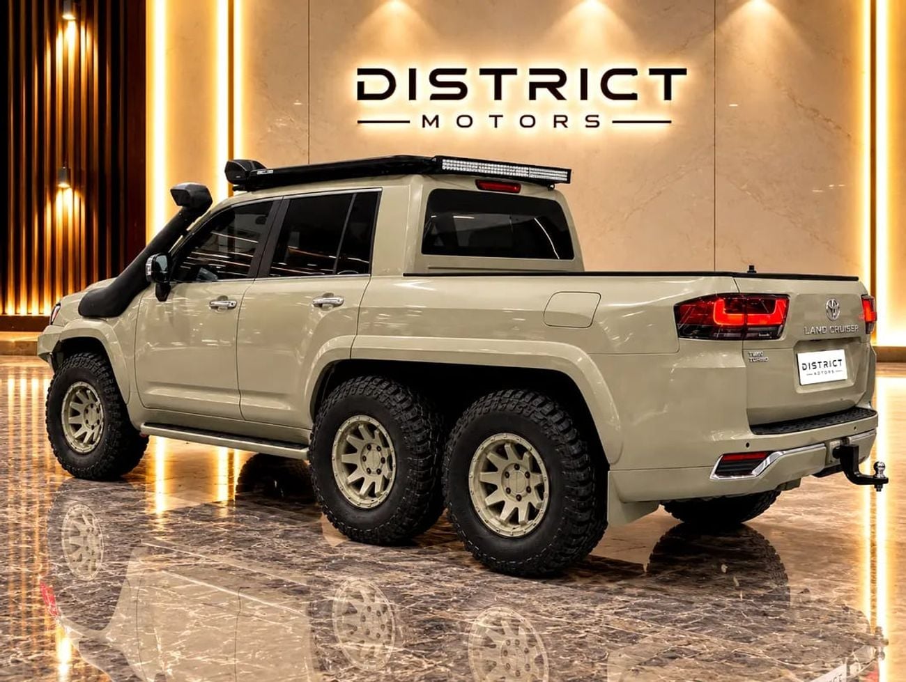 تويوتا لاند كروزر VXR 3.5 TT V6 6X6 - GCC Specs