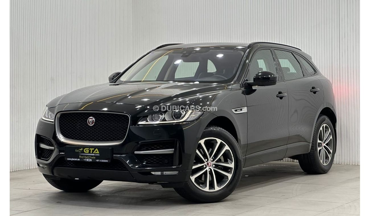 جاكوار F بيس 2018 Jaguar F-Pace R-Sport 25t, Warranty, Full Jaguar Service History, Low Kms, GCC