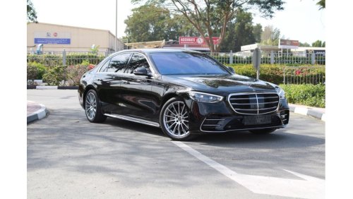 Mercedes-Benz S 500 4M 2021 MERCEDES S500 4 MATIC GCC FULL OPTONS GREAT CONDITIONS