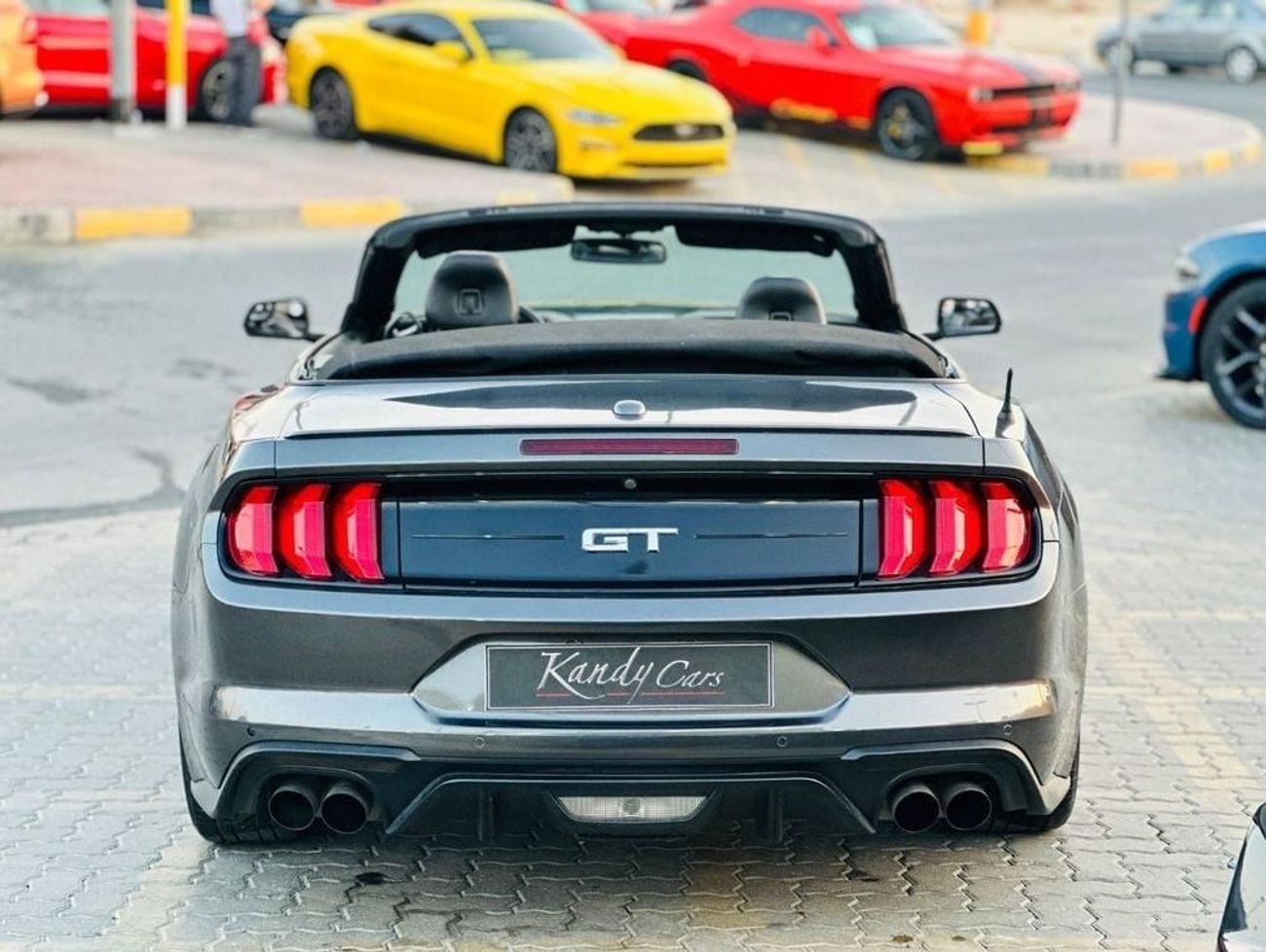 فورد موستانج GT Premium Convertible | Monthly AED 1680/- | 0% DP | Fog Lights | Paddle Shifters | # 18568