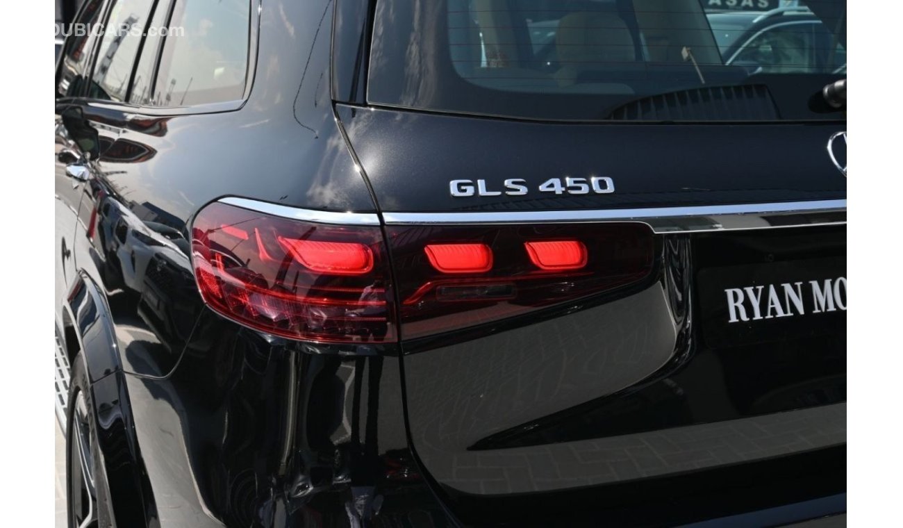 مرسيدس بنز GLS 450 Mercedes GLS 450 3.0L Inline-6 Turbo with Mild Hybrid, SUV, 7 Seats, Color Black, Model 2024