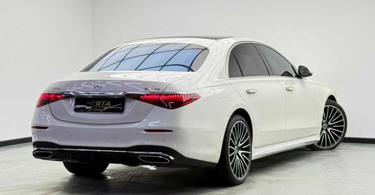 Mercedes-Benz S 580 4MATIC Exclusive 4.0L 2022 Mercedes-Benz S 580 ,EMC Warranty+Service Contract+Full Service History ,
