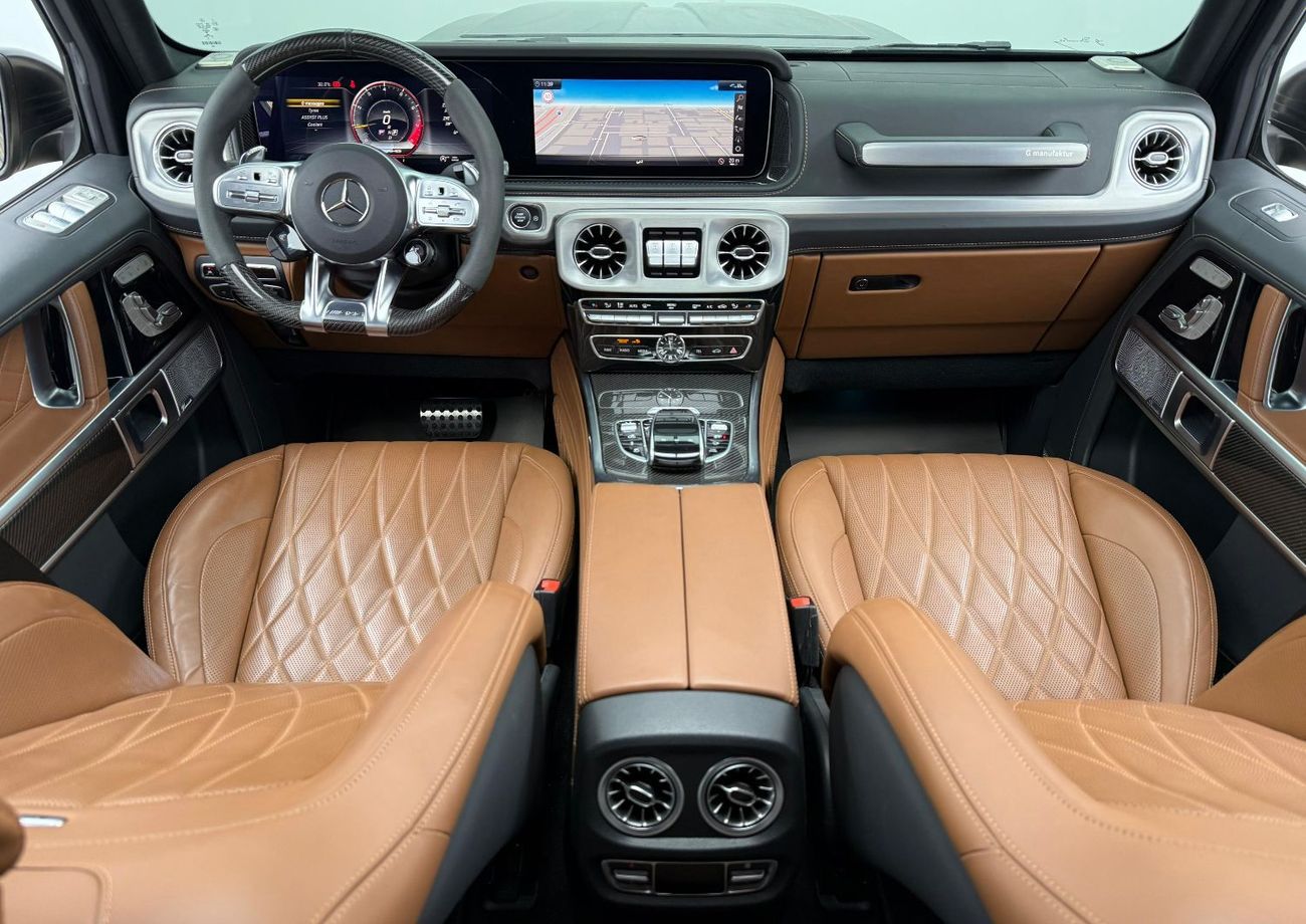 مرسيدس بنز G 63 AMG 2022 Mercedes Benz G63 AMG With Brabus Kit, 2027 Warranty + Service Pack, Excellent Condition, GCC