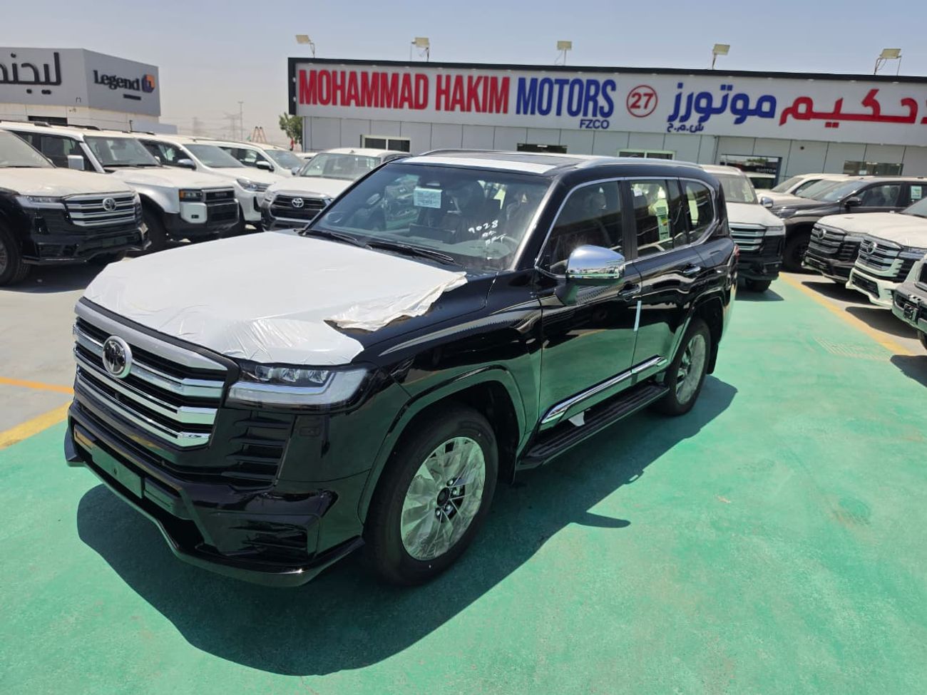 تويوتا لاند كروزر Toyota Land Cruiser LC300 VXR 3.5 Twin Turbo 2026 – فل أوبشن كامل | 3.5 توين تيربو | أسود خارجي | دا