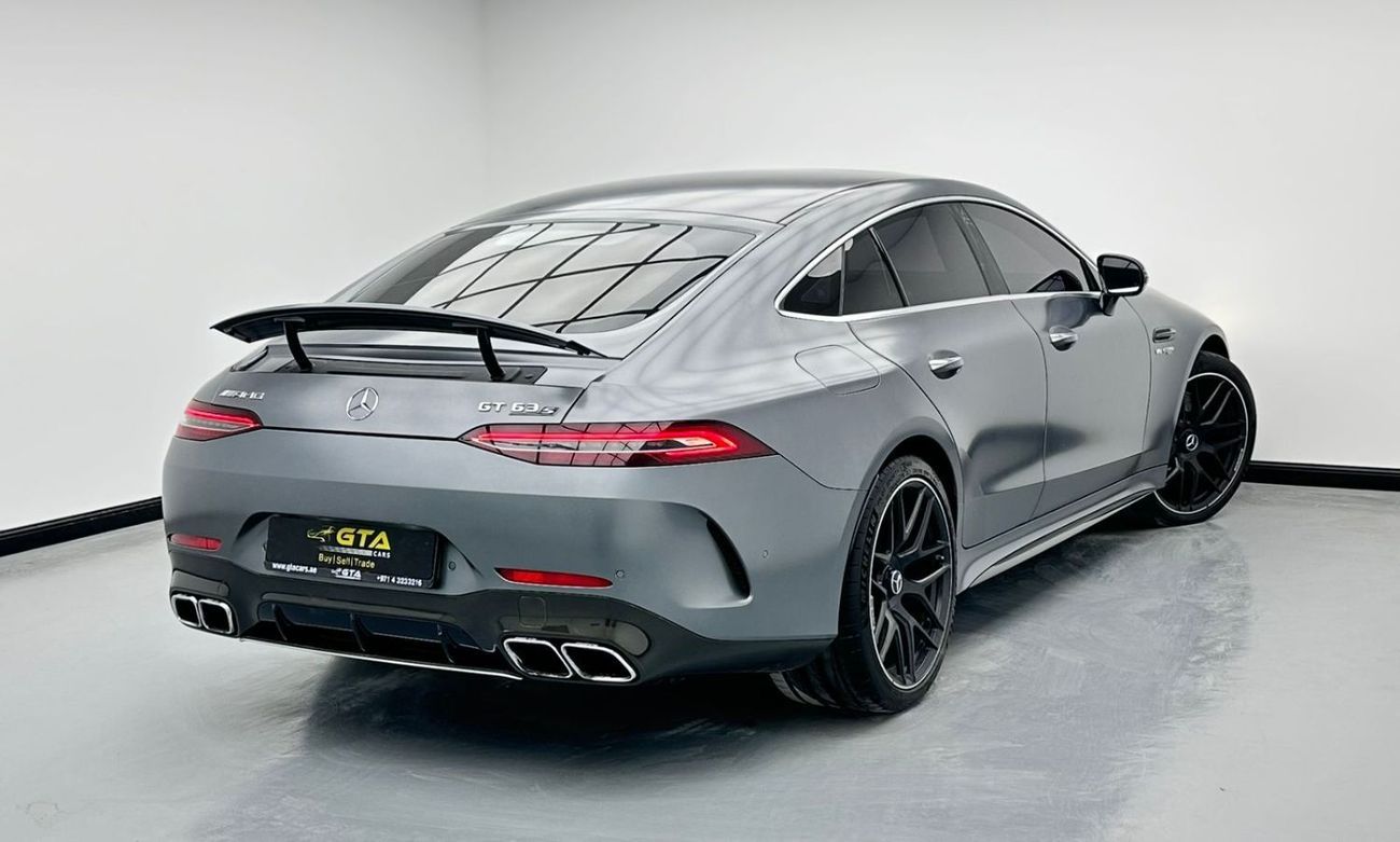 Mercedes-Benz GT 63 S 2019 Mercedes-AMG GT63s, 3 Years Warranty, Gargash Full Service History, GCC