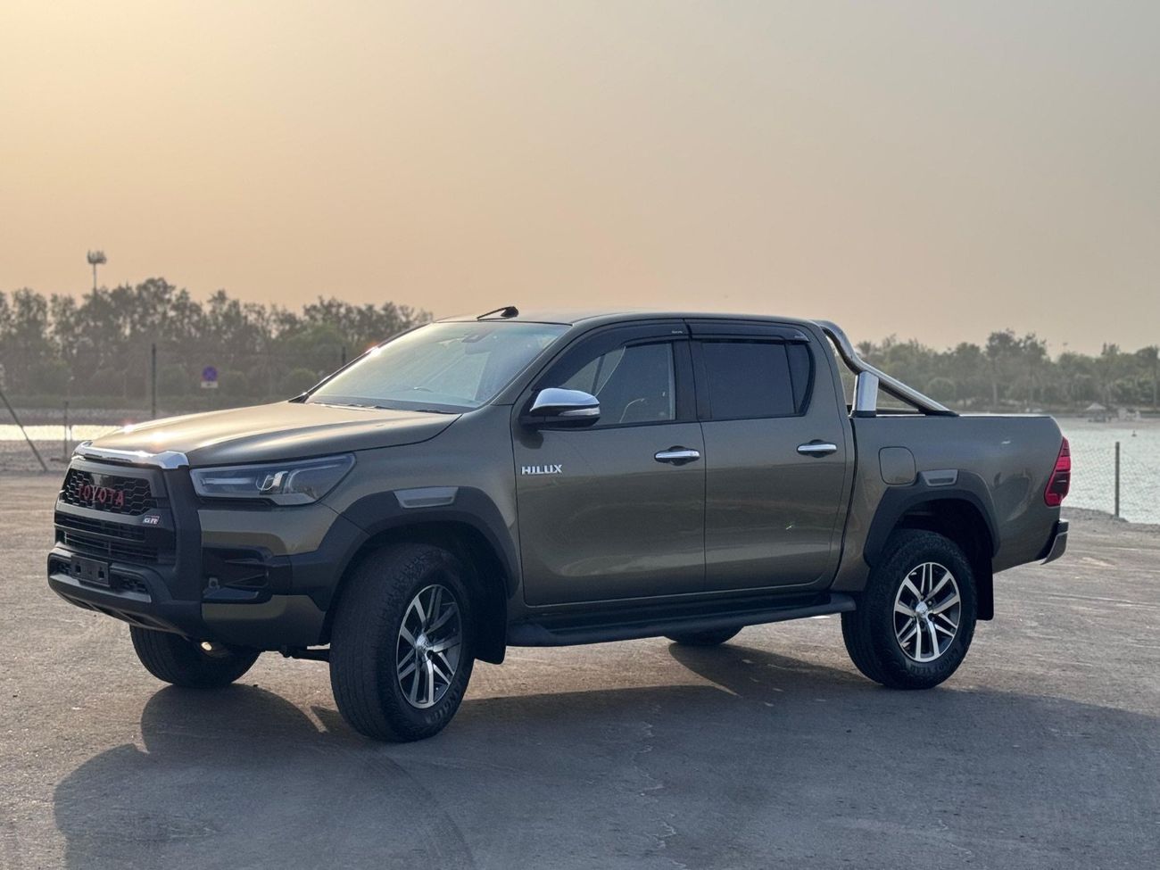 Toyota Hilux GR Sports 2021 Model RHD Diesel Engine 4x4 Full Option Car is very clean and Perfect condition