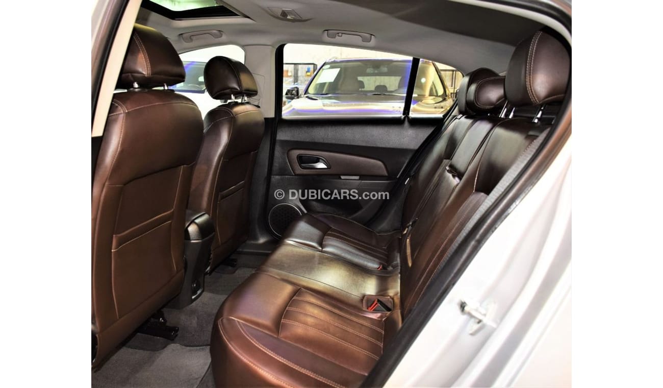 Chevrolet Cruze ORIGINAL PAINT ( صبغ وكاله ) Chevrolet Cruze LT Hatchback 2013 Model!! in Silver Color! GCC Specs