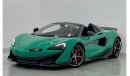 McLaren 600LT Spider 2020 McLaren 600 LT Spyder, McLaren Warranty-Full Service History, GCC