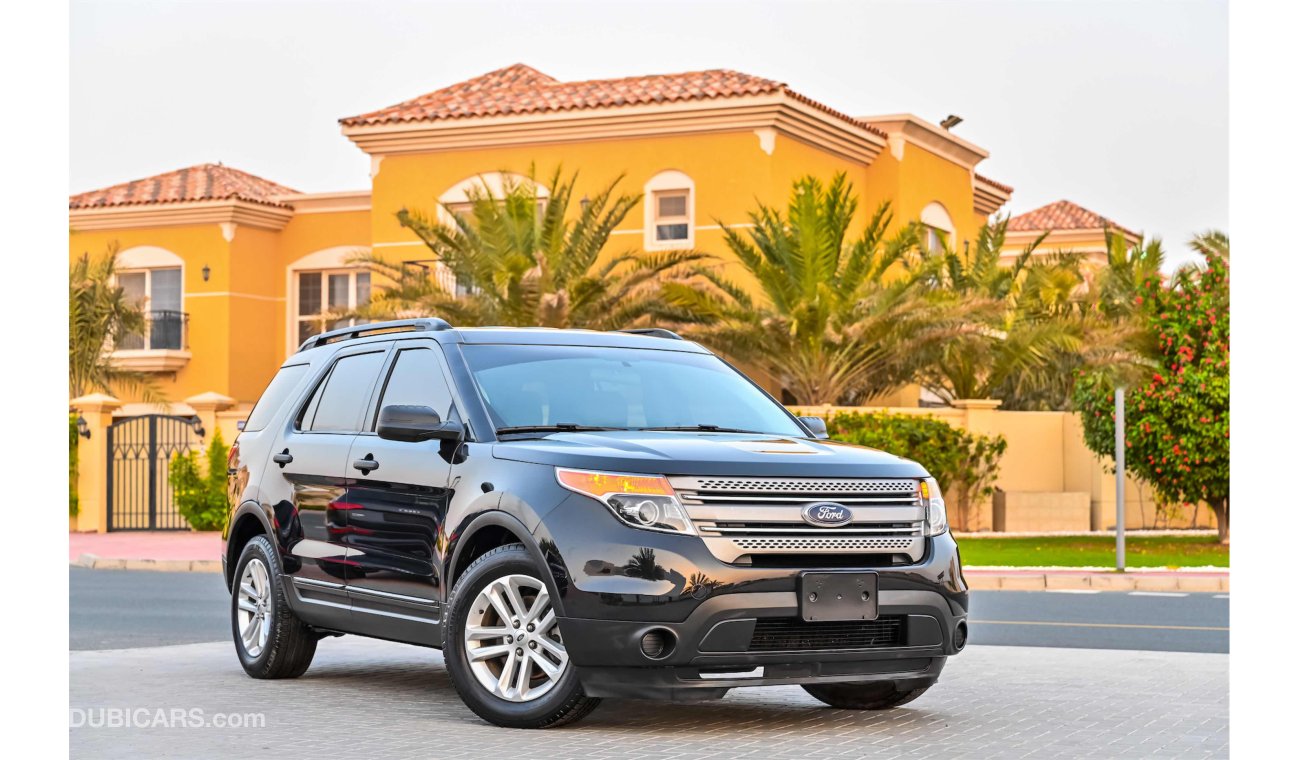 Ford Explorer | AED 1,155 Per Month | 0% DP | Excellent Condition