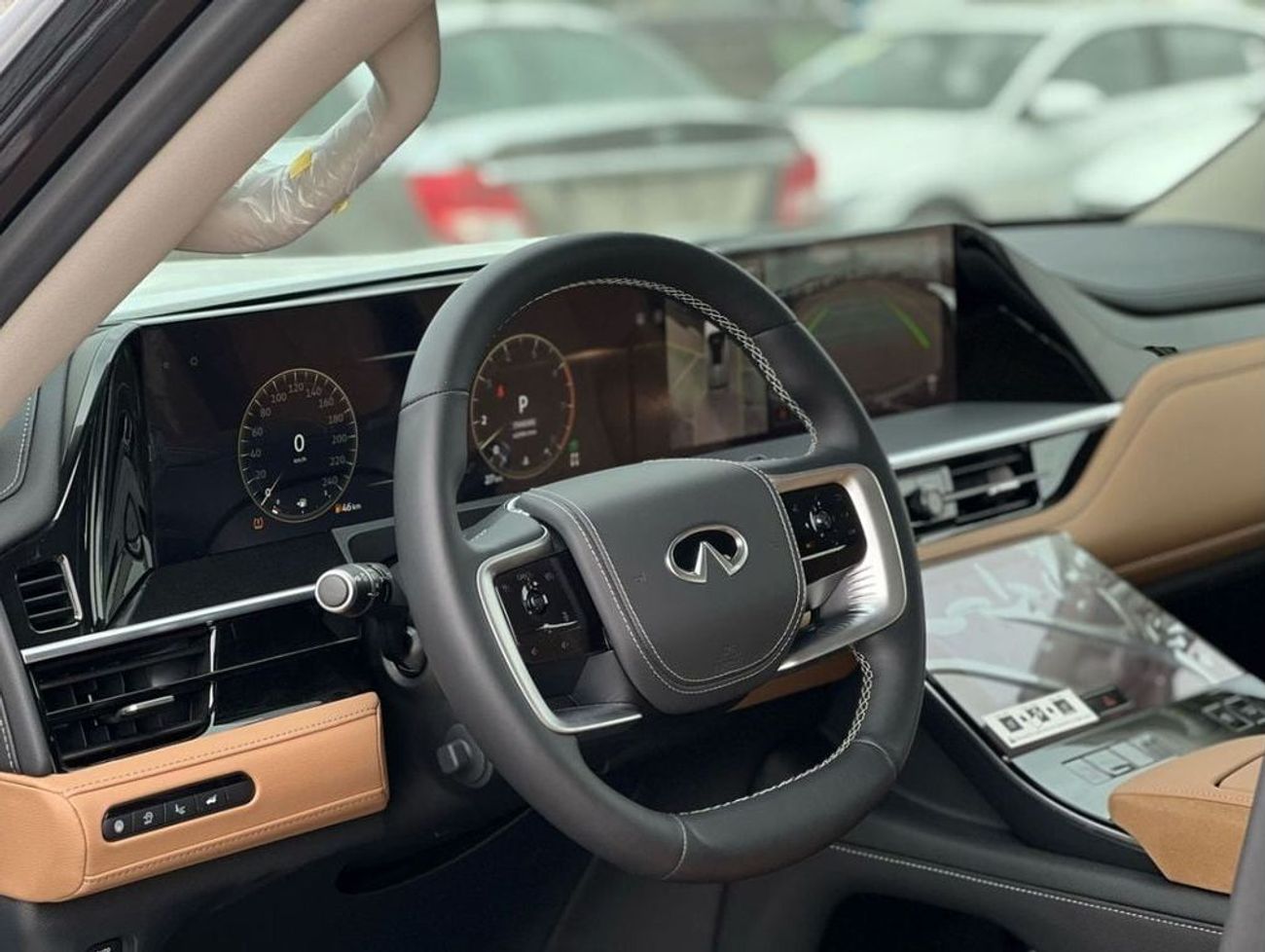 إنفينيتي QX80 nfiniti Qx80  Full option 2025 Gcc Std 5.6L