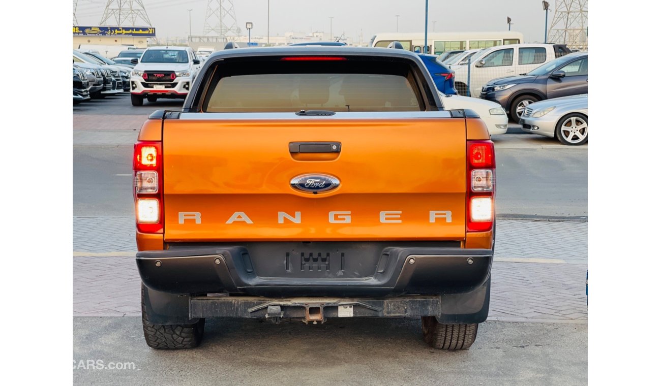 فورد رانجر Ford Ranger 2017 model for sale from Humera automobile motors in Dubai . Orange  2017 model . The ca