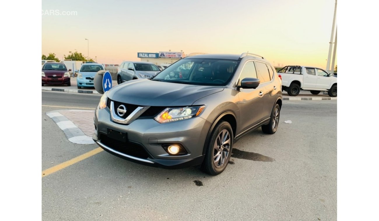 Nissan Rogue LIMITED EDITION PANORAMA (4-CAMERAS) START & STOP ENGINE 4x4 2.4L V4 2016 AMERICAN SPECIFICATION