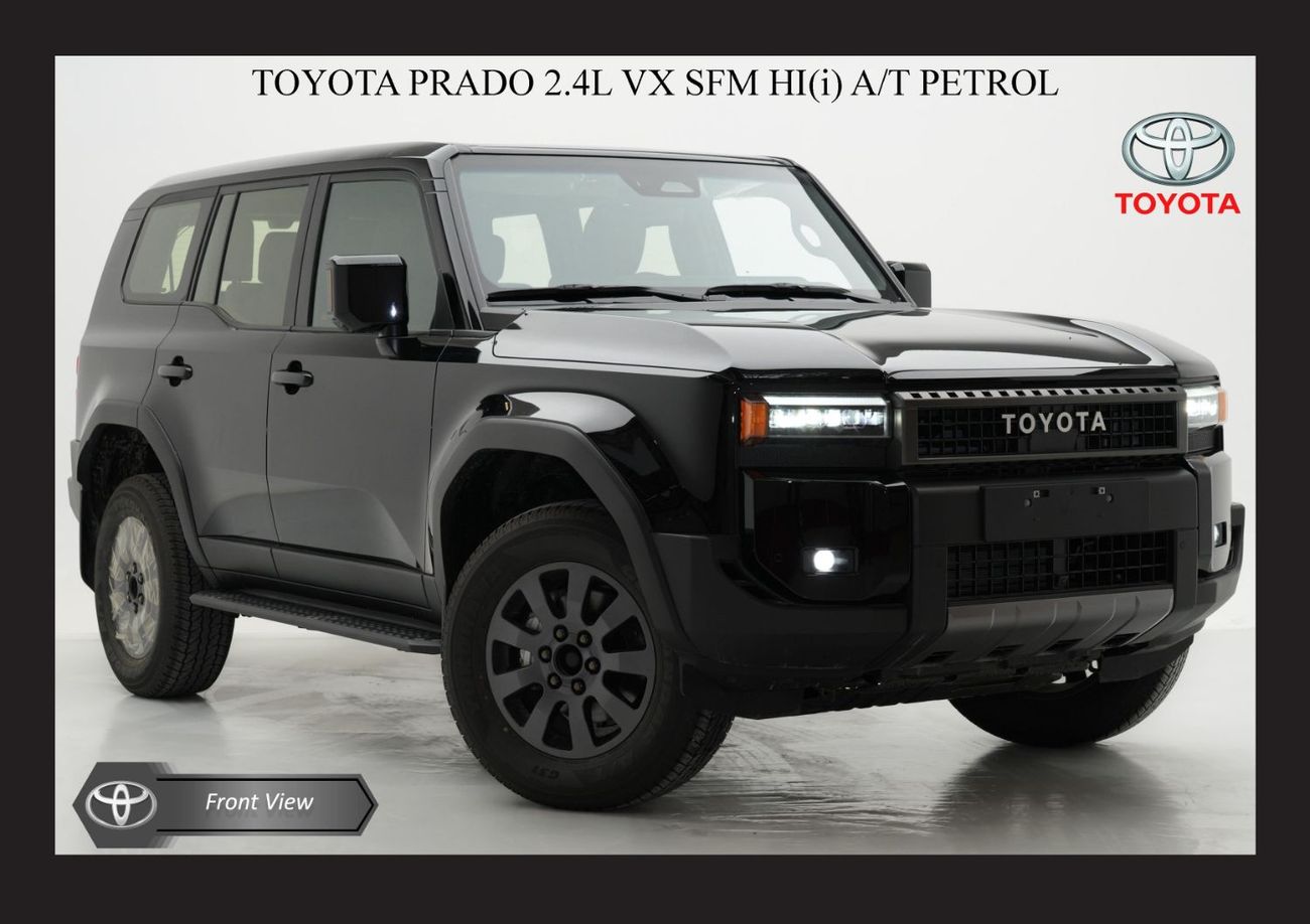 Toyota Prado #Sl TOYOTA PRADO 2.4L VX SFM HI(i) A/T PTR 2024 Export Only