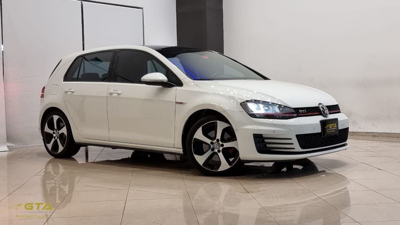 Volkswagen Golf 2017 Volkswagen GTI, Volkswagen Warranty-Full Service History, GCC