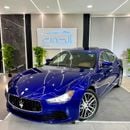 Maserati Ghibli S 3.0L AMAZING BLUE COLOR SQ4 V6 || GCC || FREE ACCIDENT || HIGHEST CATEGORY || LOW MILEAGE