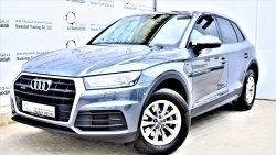 أودي Q5 2.0L 45 TFSI 2018 GCC SPECS WITH DEALER WARRANTY