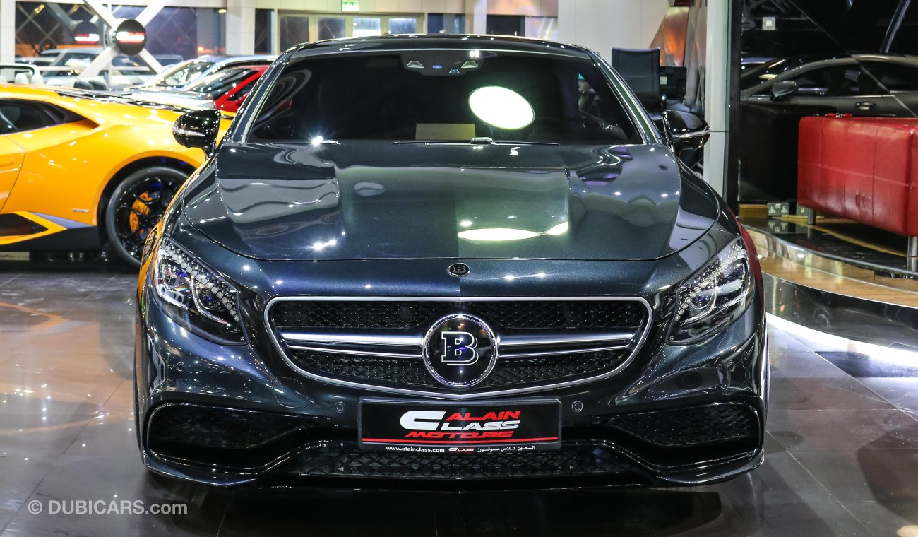 Mercedes-Benz S 63 AMG Coupe With Brabus Kit