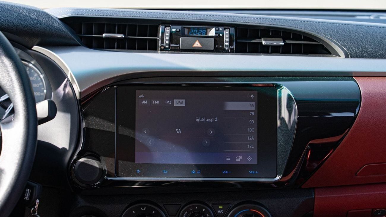 Toyota Hilux GLX 2.7L - Manual - White Inside Maroon | Export Only