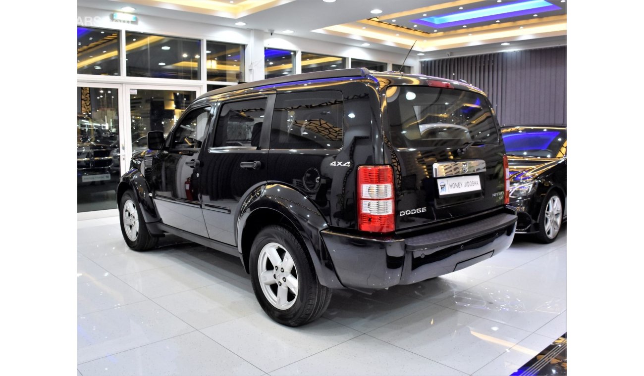 Dodge Nitro EXCELLENT DEAL for our Dodge Nitro SXT 4x4 ( 2009 Model ) in Black Color GCC Specs