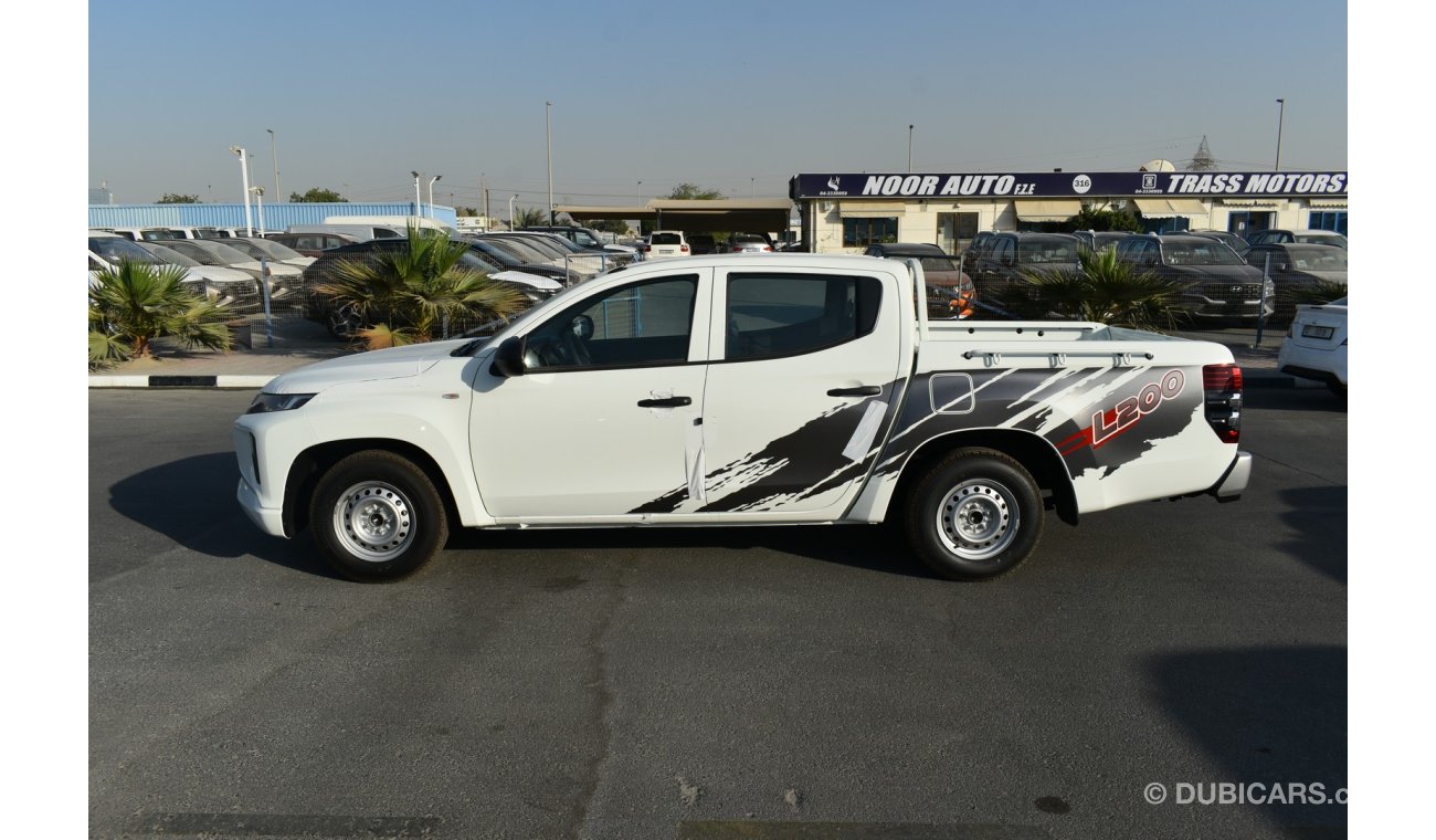 Mitsubishi L200 2.4L - PET - MT - MY22 - WHITE (FOR EXPORT NON-GCC ONLY)