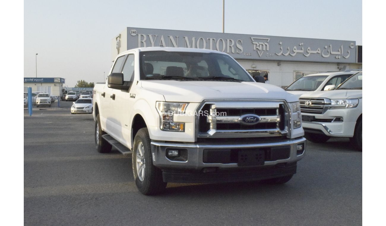 Ford F-150 DOUBLE CABIN PICKUP 2018 MODEL WHITE 4 DOORS PETROL ECO BOOST 4x4 AUTO TRANSMISSION ONLY FOR EXPORT
