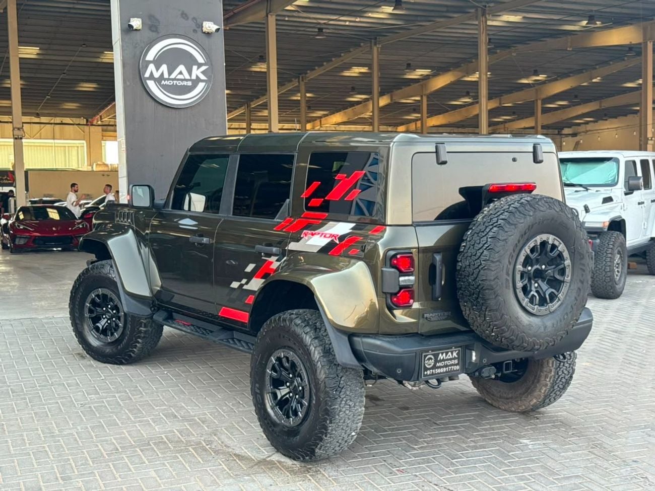 Ford Bronco RAPTOR / V6 3.0 TT / LOW MILEAGE / RADAR / LINE ASSEST / 360 CAMERA / ORIGINAL FOX SUSPENSION KIT