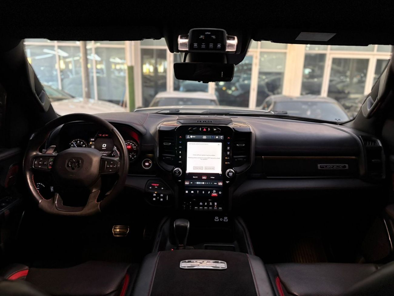 RAM 1500 TRX DODGE RAM TRX 6.2 L supercharged GCC 2022 Service History ( Under Warranty Oriainal Paint 707hp Full