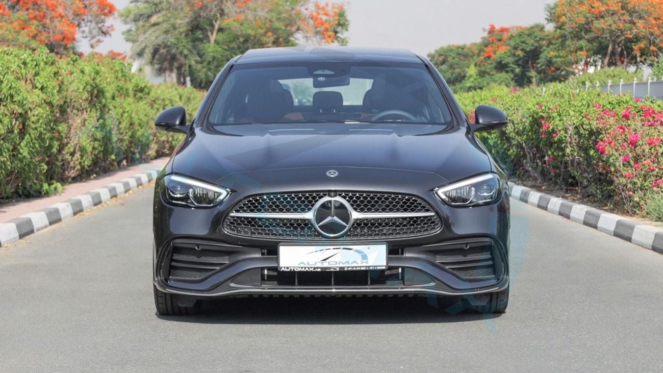 مرسيدس بنز C 200 AMG EQ Boost 1.5T RWD GCC 2026 With 2 Years Unlimited Mileage Warranty @Official Dealer