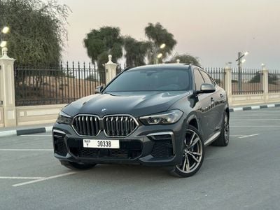 BMW X6 M50i 4.4L V8 | 2021 | GCC Specs | Warranty And Service AGMC | Full Option | Perfect Condition