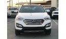 Hyundai Santa Fe Hyndi santafi model 2015 GCC car prefect condition low mileage panoramic roof leather seats Bluetoot