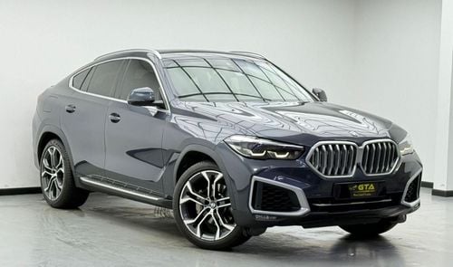 بي أم دبليو X6 40i xLine 3.0L 2021 BMW X6 xDrive40i xLine, 2025 BMW Warranty + Service Pack, Full BMW Service Histo