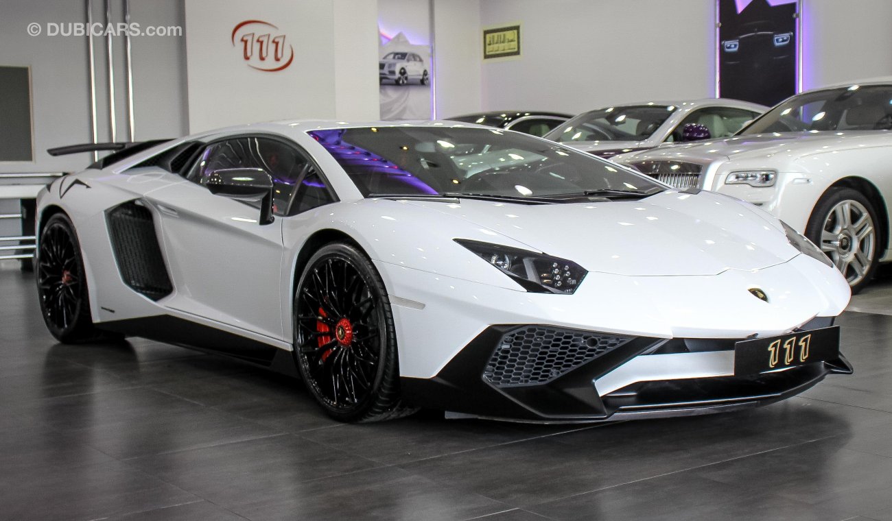 Lamborghini Aventador sv 3 years Warranty 29-12-2020 / GCC Specs