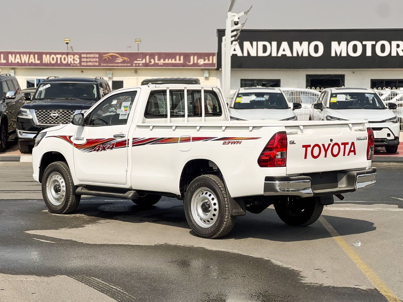 Toyota Hilux EXPORT ONLY - Hilux GL 2.4L 4x4 Without Differential Lock