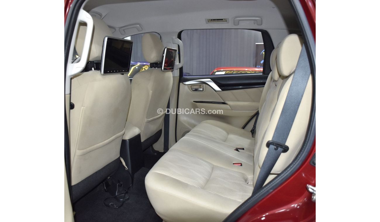 Mitsubishi Montero EXCELLENT DEAL for our Mitsubishi Montero Sport ( 2017 Model ) in Red Color GCC Specs