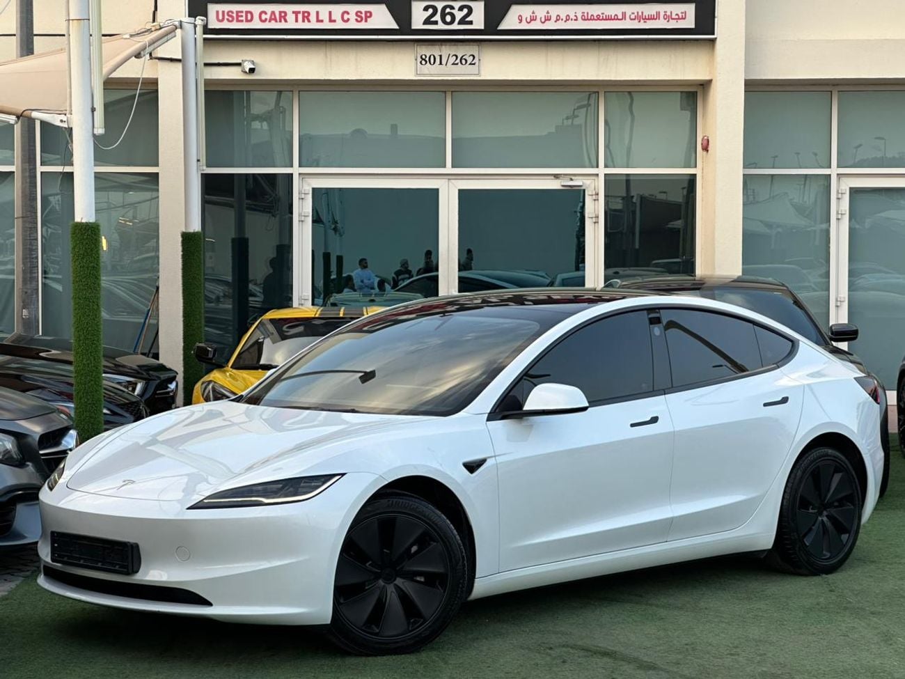 Tesla Model 3 TESLA MODEL  3STANDER 2024 GCC FULL OPTION ORIGINAL PAINT UNDER WARRANTY