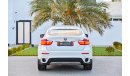 BMW X6 | 1,639 P.M | 0% Downpayment | Full Option | Exceptional Condition