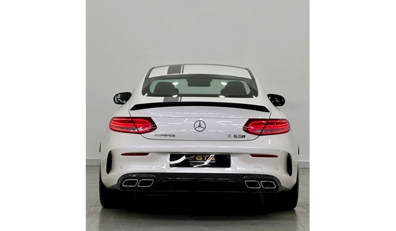Mercedes-Benz C 63 AMG 2017 Mercedes Benz C63S AMG Coupe Edition 1, Full Mercedes / Silber Arrows Service History, GCC