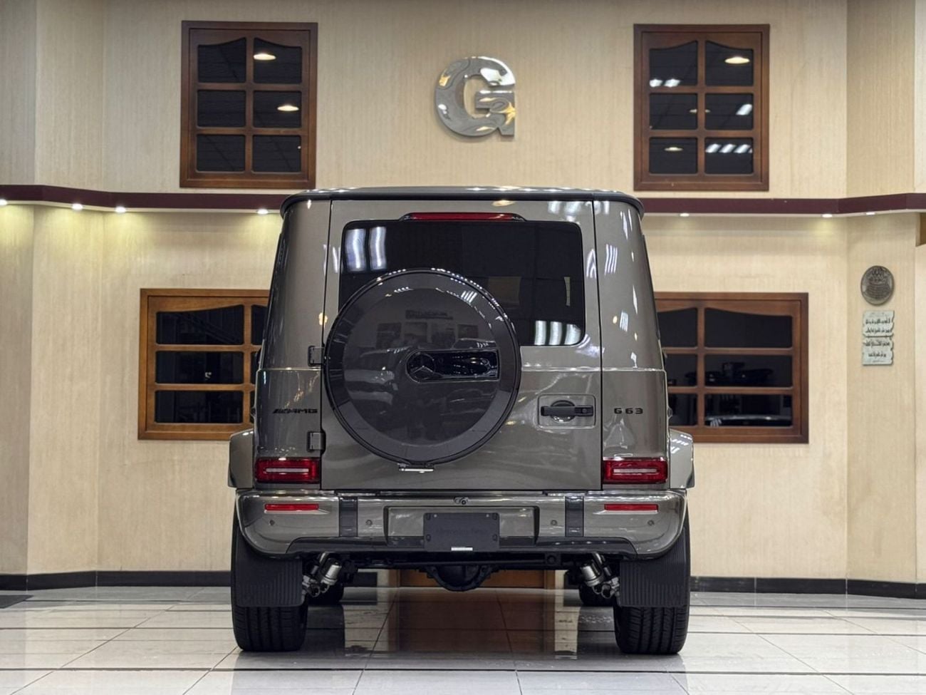 مرسيدس بنز G 63 AMG STD DOUBLE NIGHT PACKAGE 2026