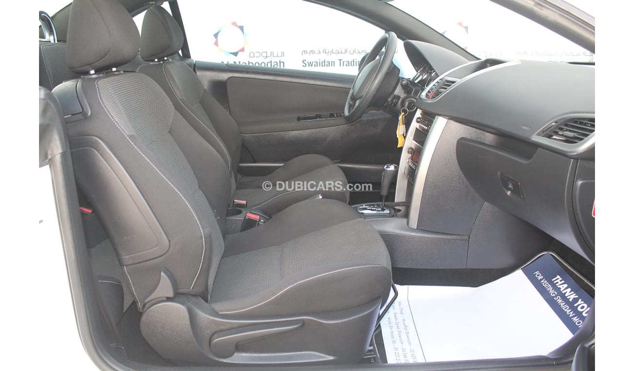 Peugeot 207 CC 1.6L 2012 MODEL WITH CONVERTIBLE ROOF GCC SPECS NO WARRANTY