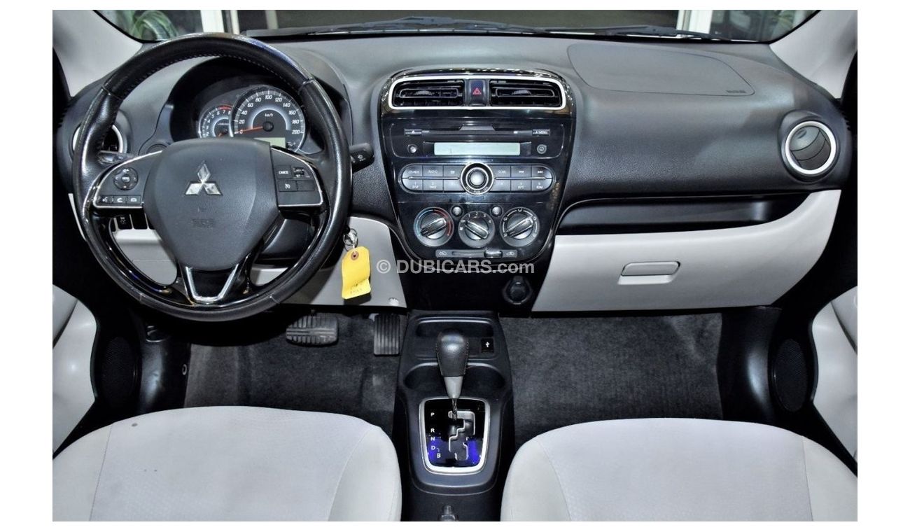 Mitsubishi Attrage EXCELLENT DEAL for our Mitsubishi Attrage ( 2019 Model ) in White Color GCC Specs