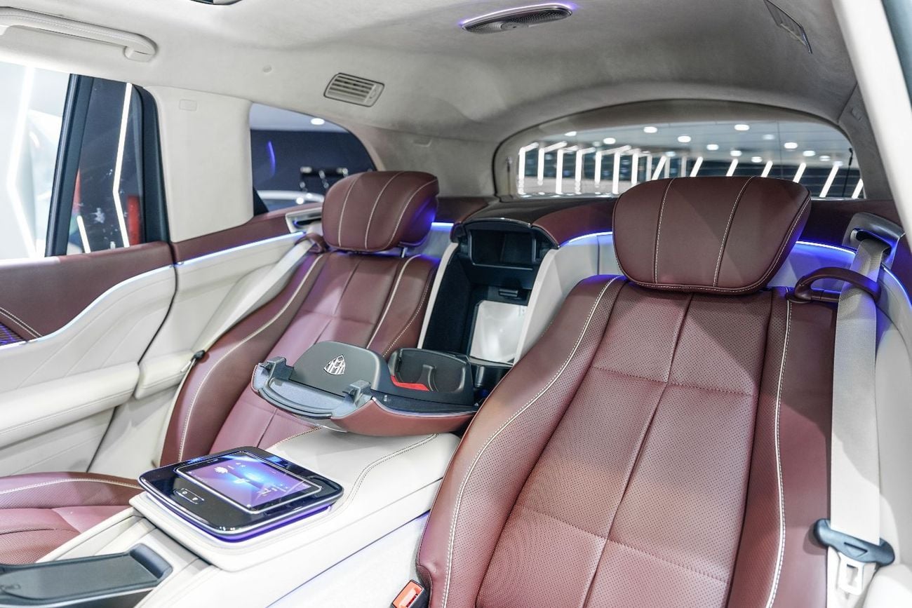 مرسيدس مايباخ gls600 مايباخ Executive Rear Seat Package PLUS, Two-Tone Interior, EMC Warranty + Service!!